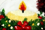 Новогодние  салаты 2012 встречаем новый год черного дракона