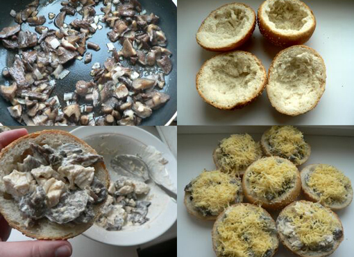Жульен с грибами и курицей рецепт приготовления: