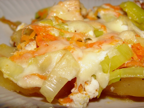 Рецепт приготовления блюда Картофельная запеканка с мясом: